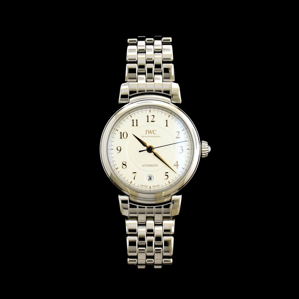 Stainless Steel Pre-Owned IWC DaVinci Watch