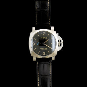 Stainless Steel Pre-Owned Panerai Luminor Marina Watch