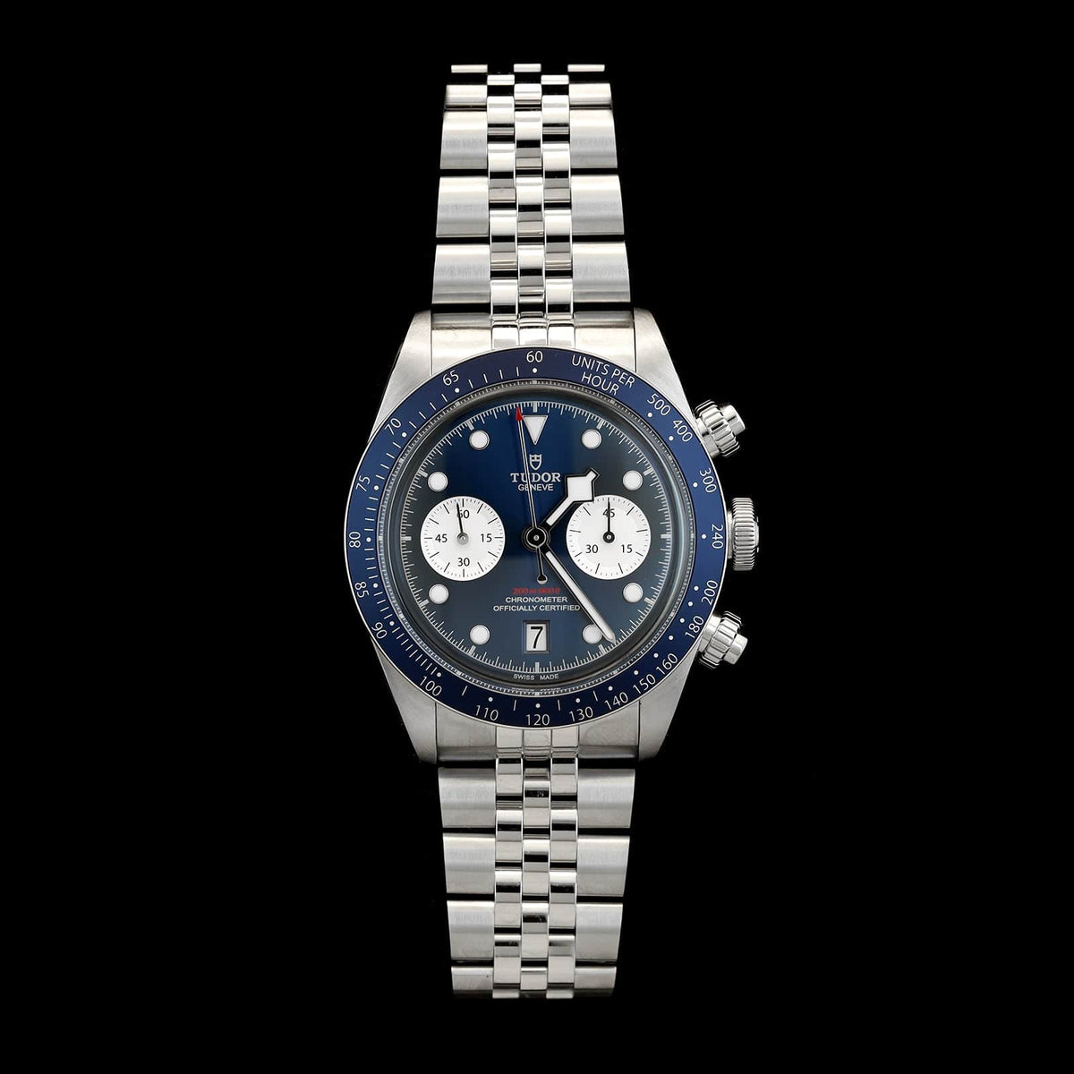 Stainless Steel Pre-Owned TUDOR Blackbay Chronograph Estate Watch