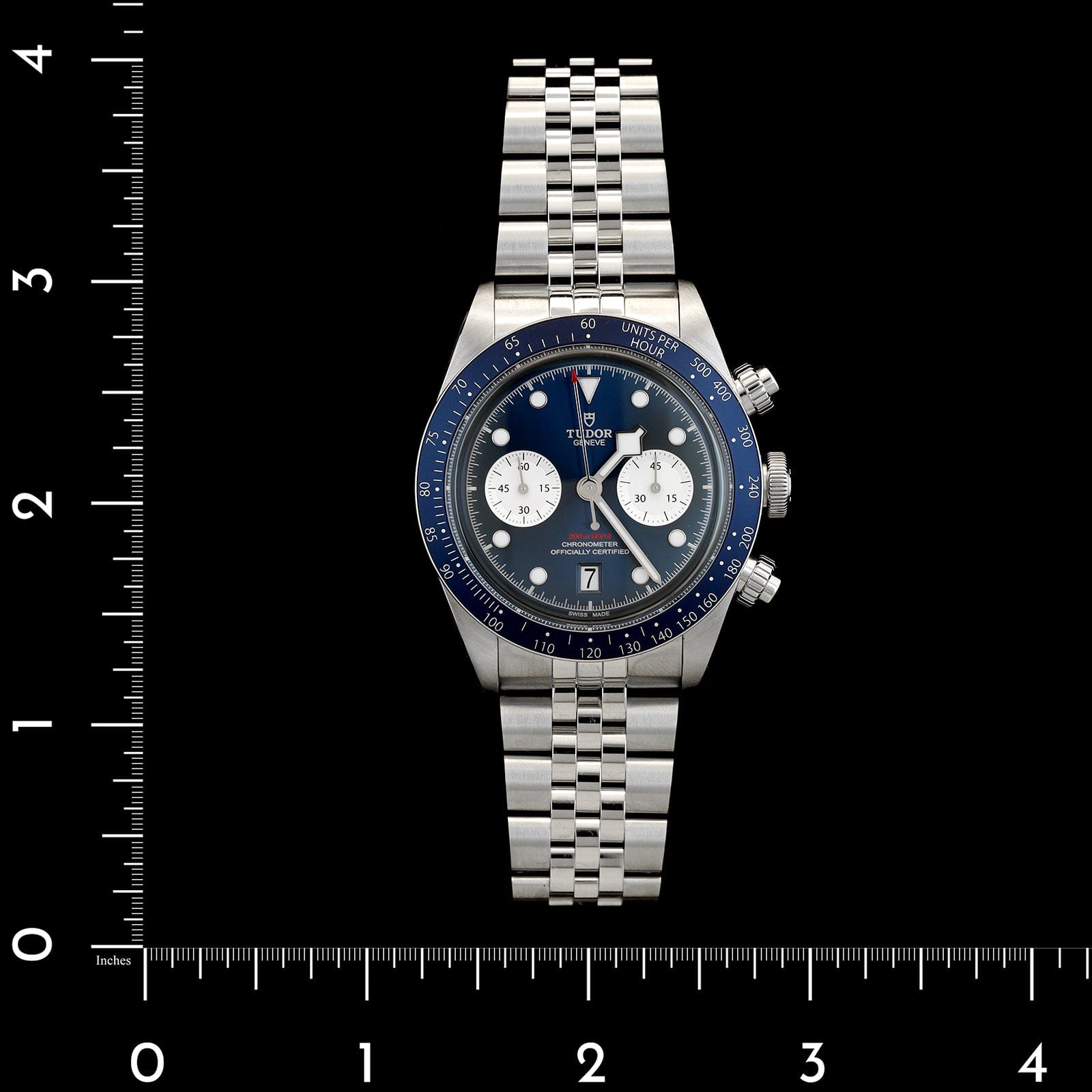 Stainless Steel Pre-Owned TUDOR Blackbay Chronograph Estate Watch