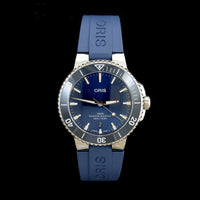 Stainless Steel Pre-Owned Oris Aquis Date Watch
