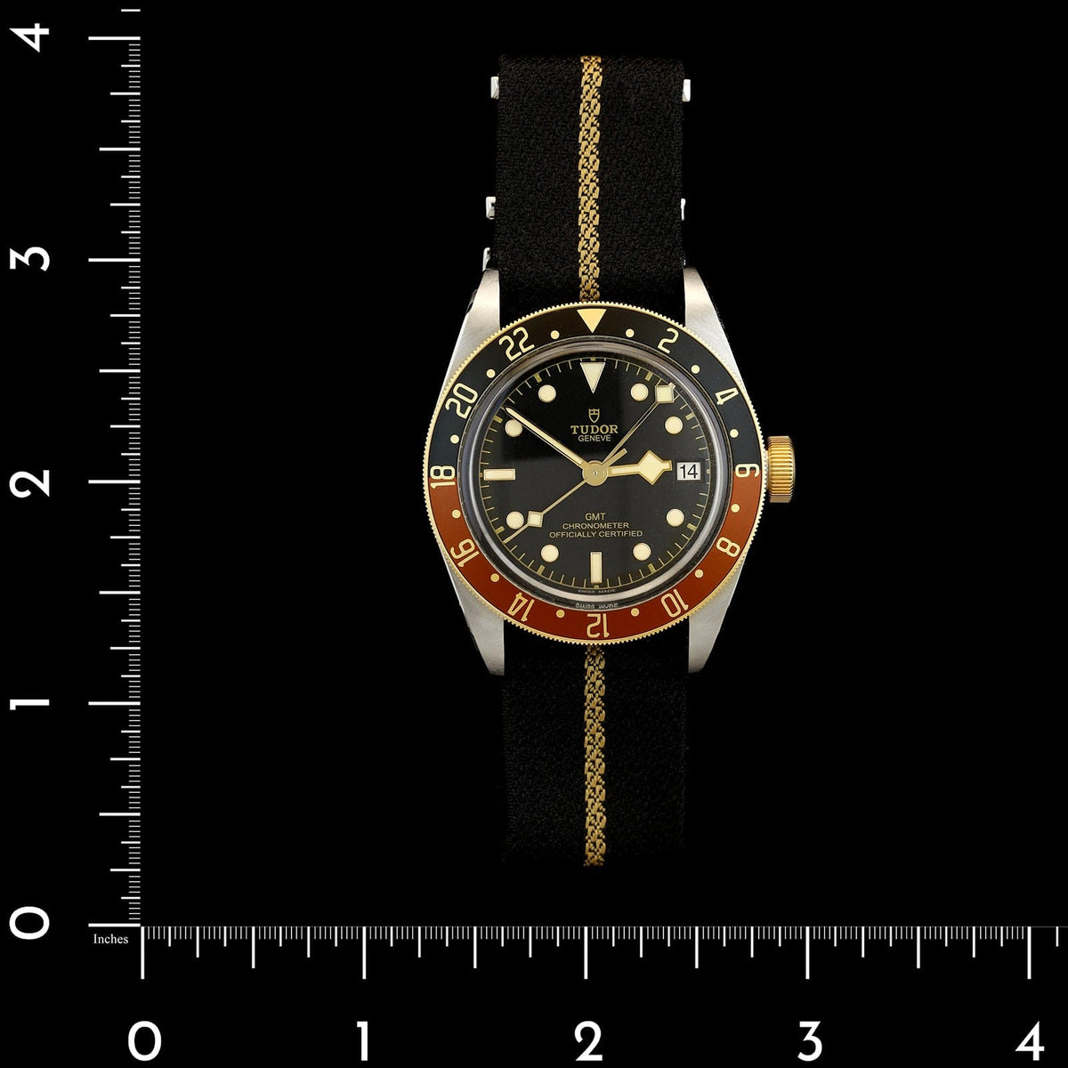 Stainless Steel & Yellow Gold Pre-Owned TUDOR Blackbay Estate Watch