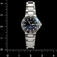 Stainless Steel Pre-Owned Oris Aquis Date Estate Watch