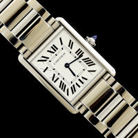 Stainless Steel Pre-Owned Cartier Tank Watch