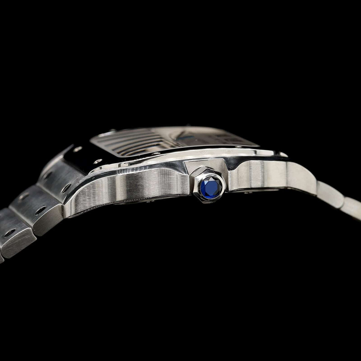 Stainless Steel Pre-Owned Cartier Santos De Cartier Watch