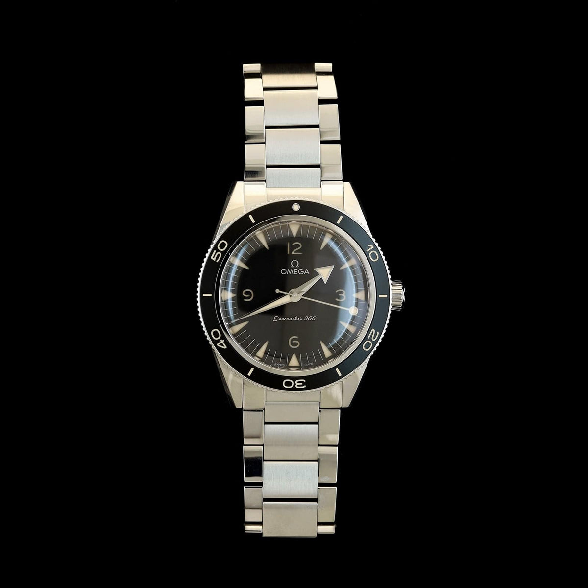 Stainless Steele Pre-Owned Omega Seamaster 300 Heritage Watch