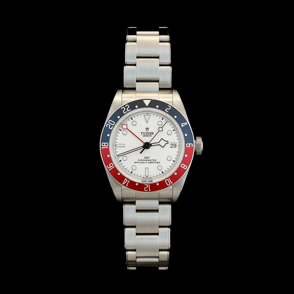 Stainless Steel Pre-Owned Tudor Blackbay 41 GMT Opaline Watch