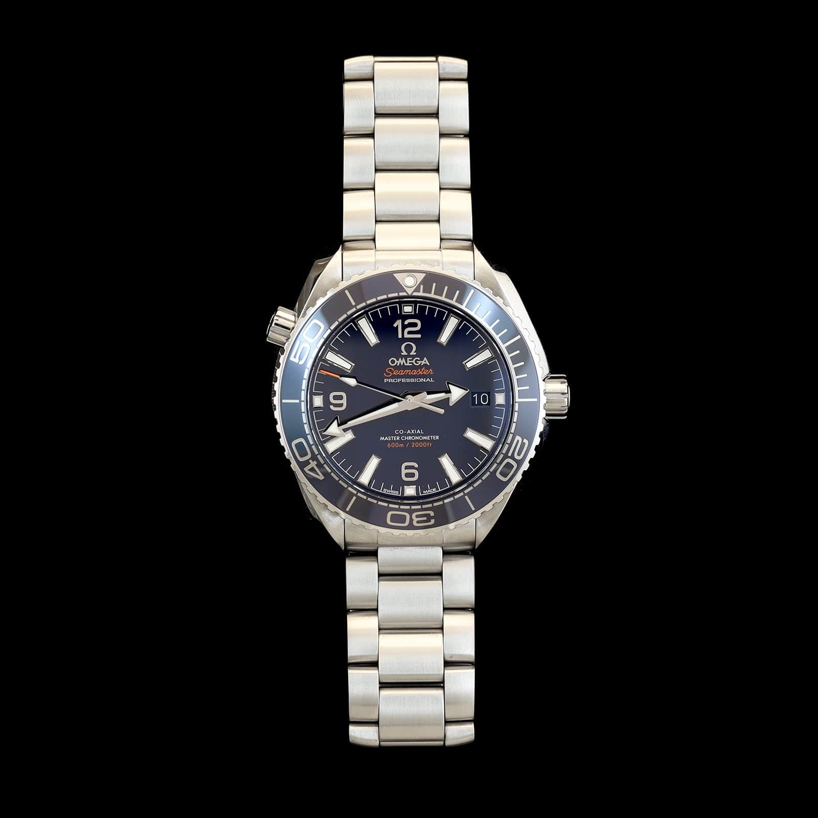 Stainless Steele Pre-Owned Omega Seamaster Planet Ocean Watch