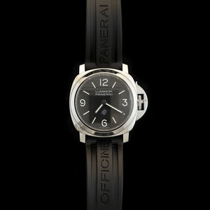 Stainless Steel Pre-Owned Panerai Luminor Base Logo Watch