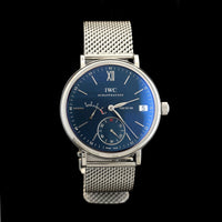Stainless Steel Pre-Owned IWC Portofino 8-day Watch