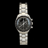 Stainless Steel Pre-Owned Omega Speedmaster Hesalite Watch