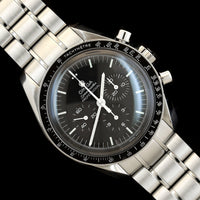 Stainless Steel Pre-Owned Omega Speedmaster Hesalite Watch