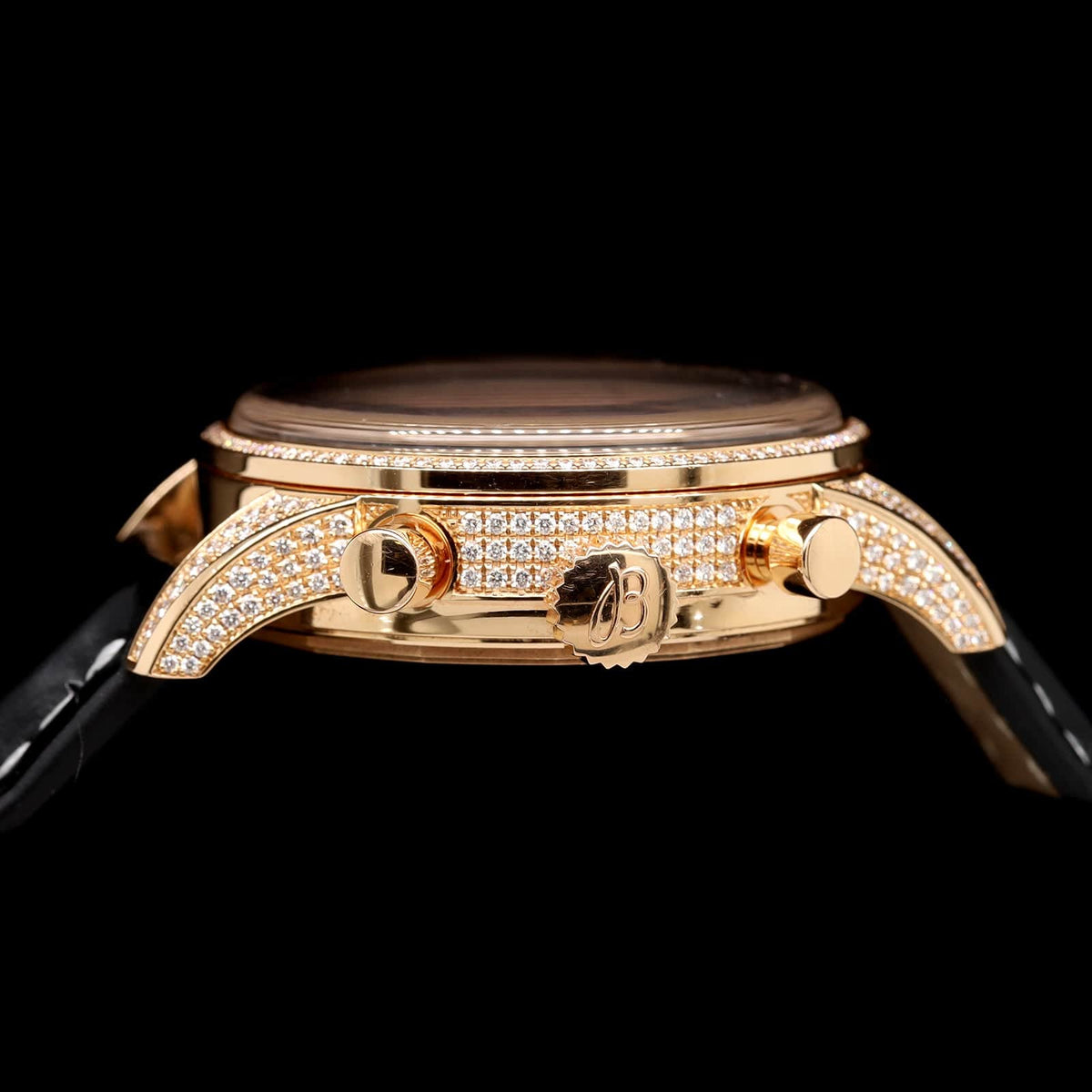 Rose Gold Pre-Owned Breitling Transocean Watch