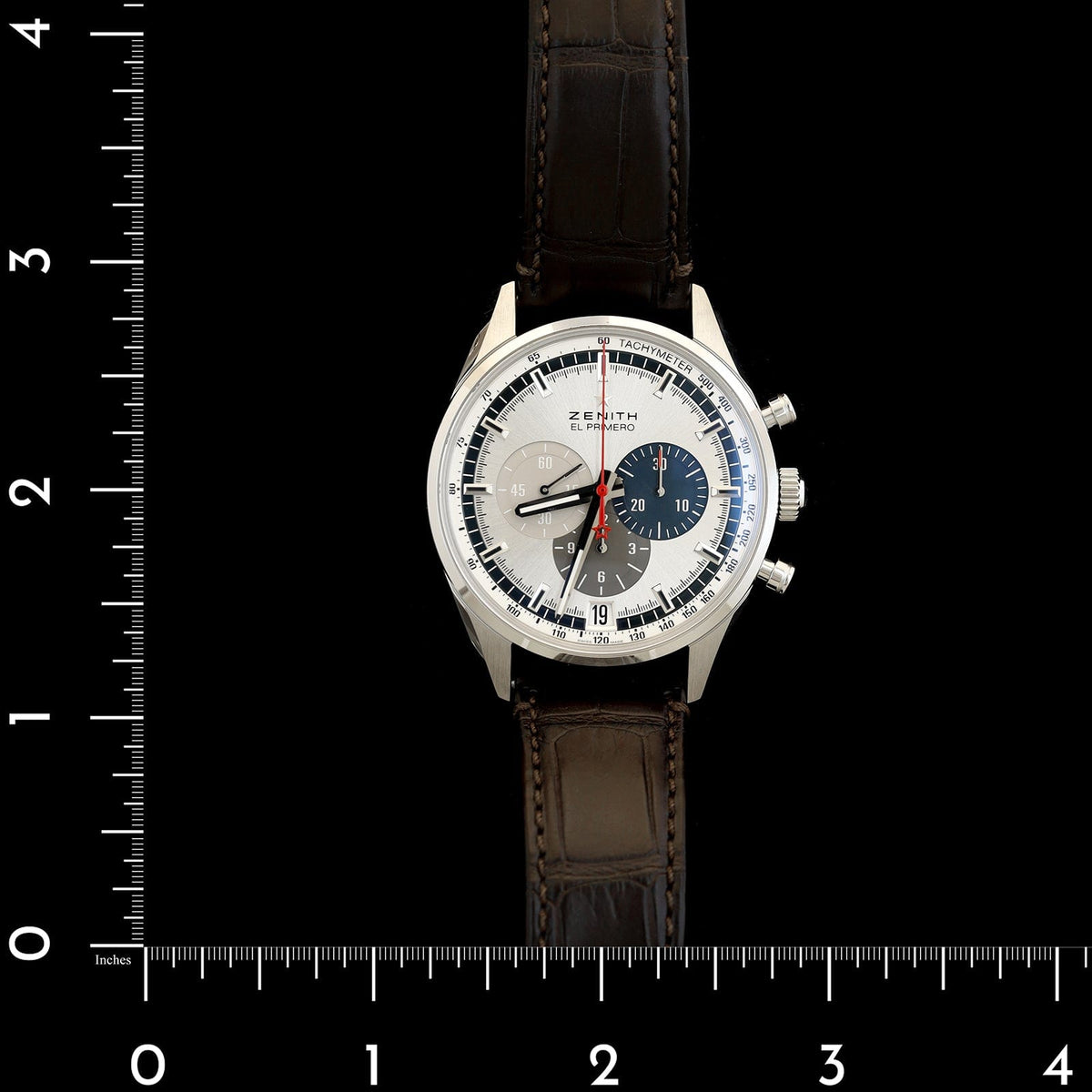 Stainless Steel Pre-Owned Zenith El Primero Chronograph Watch