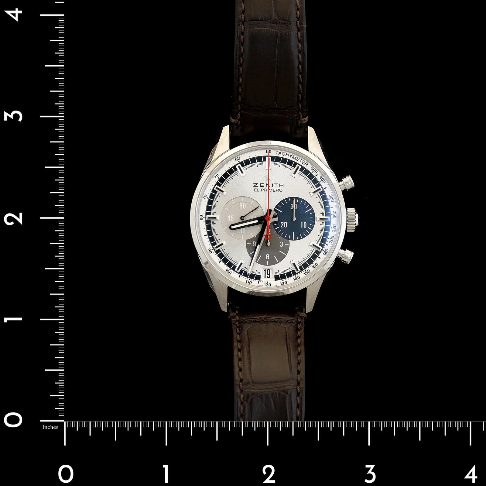 Stainless Steel Pre-Owned Zenith El Primero Chronograph Watch