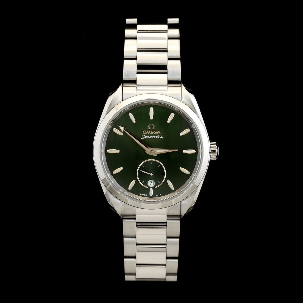 Stainless Steel pre-Owned Omega Seamaster Aqua Terra Estate Watch