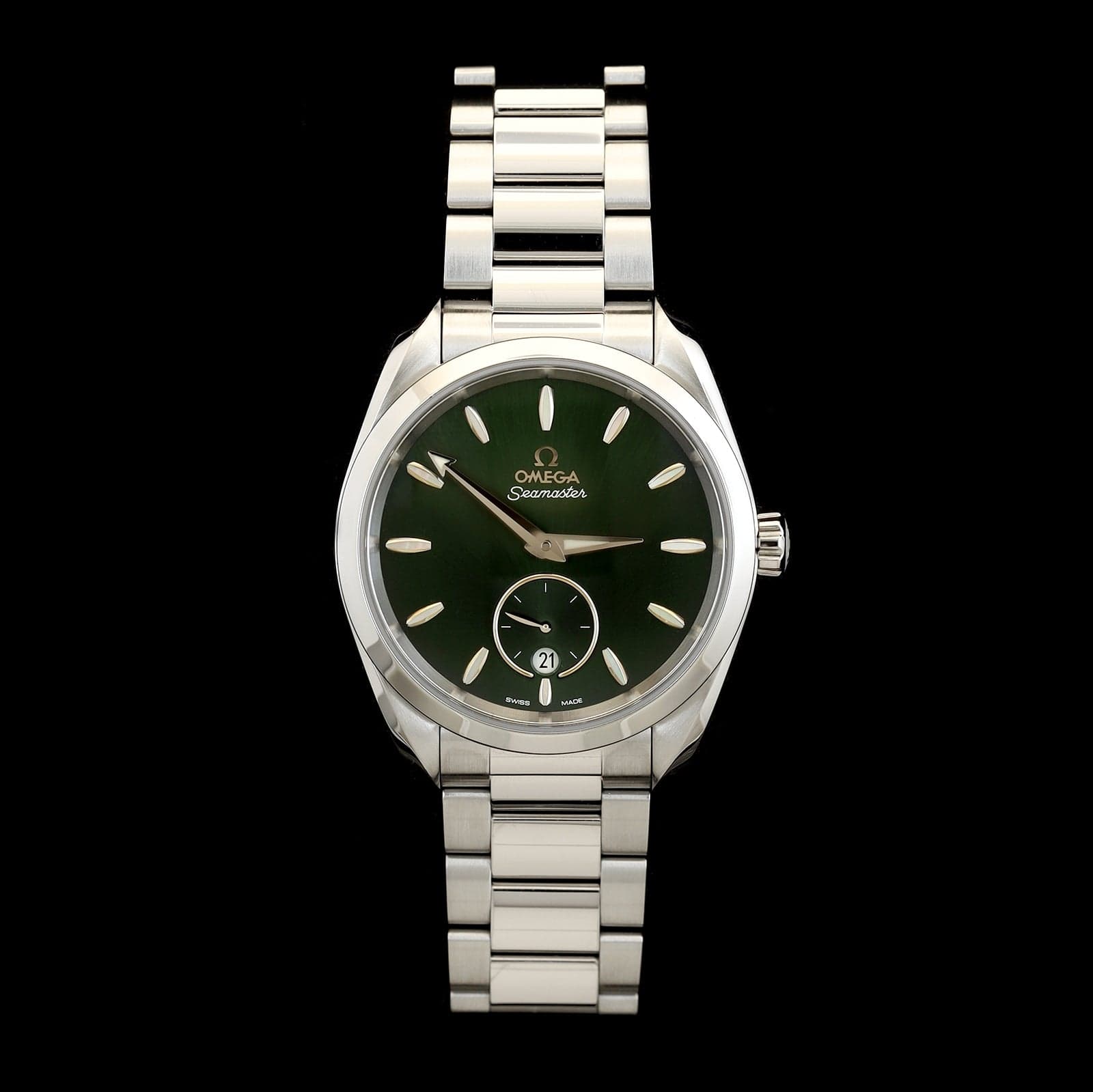 Stainless Steel pre-Owned Omega Seamaster Aqua Terra Estate Watch