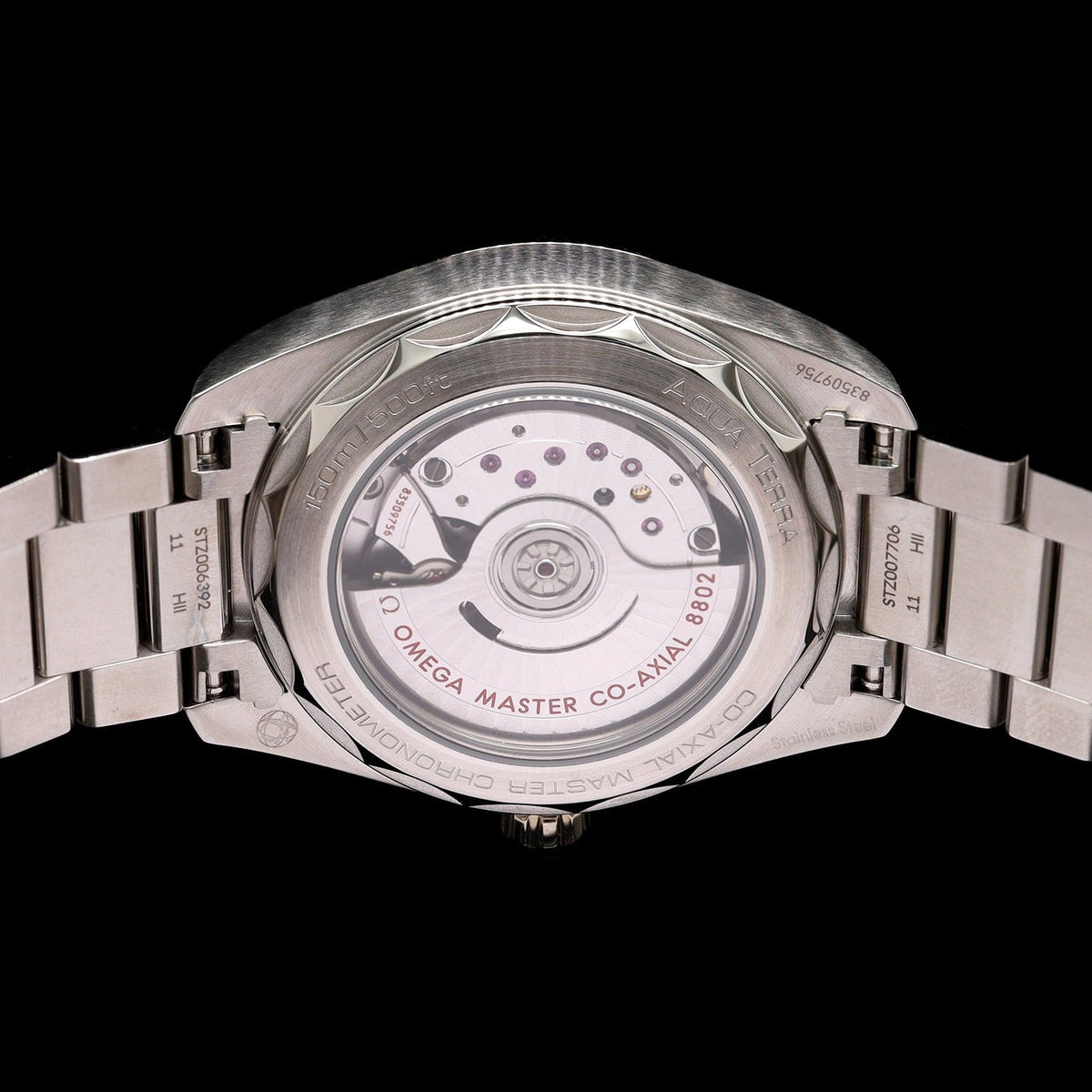 Stainless Steel pre-Owned Omega Seamaster Aqua Terra Estate Watch