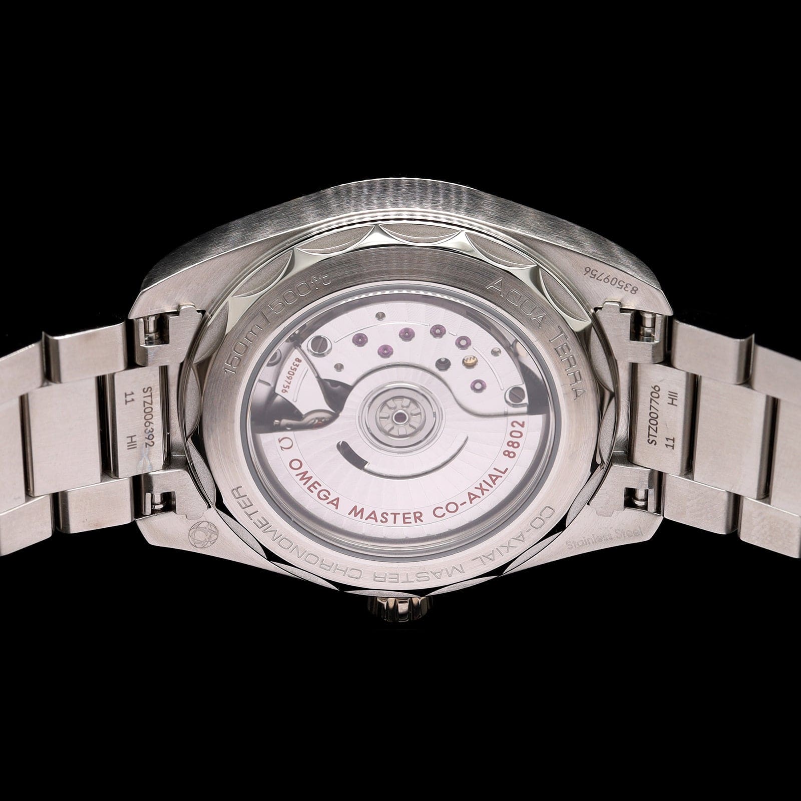 Stainless Steel pre-Owned Omega Seamaster Aqua Terra Estate Watch