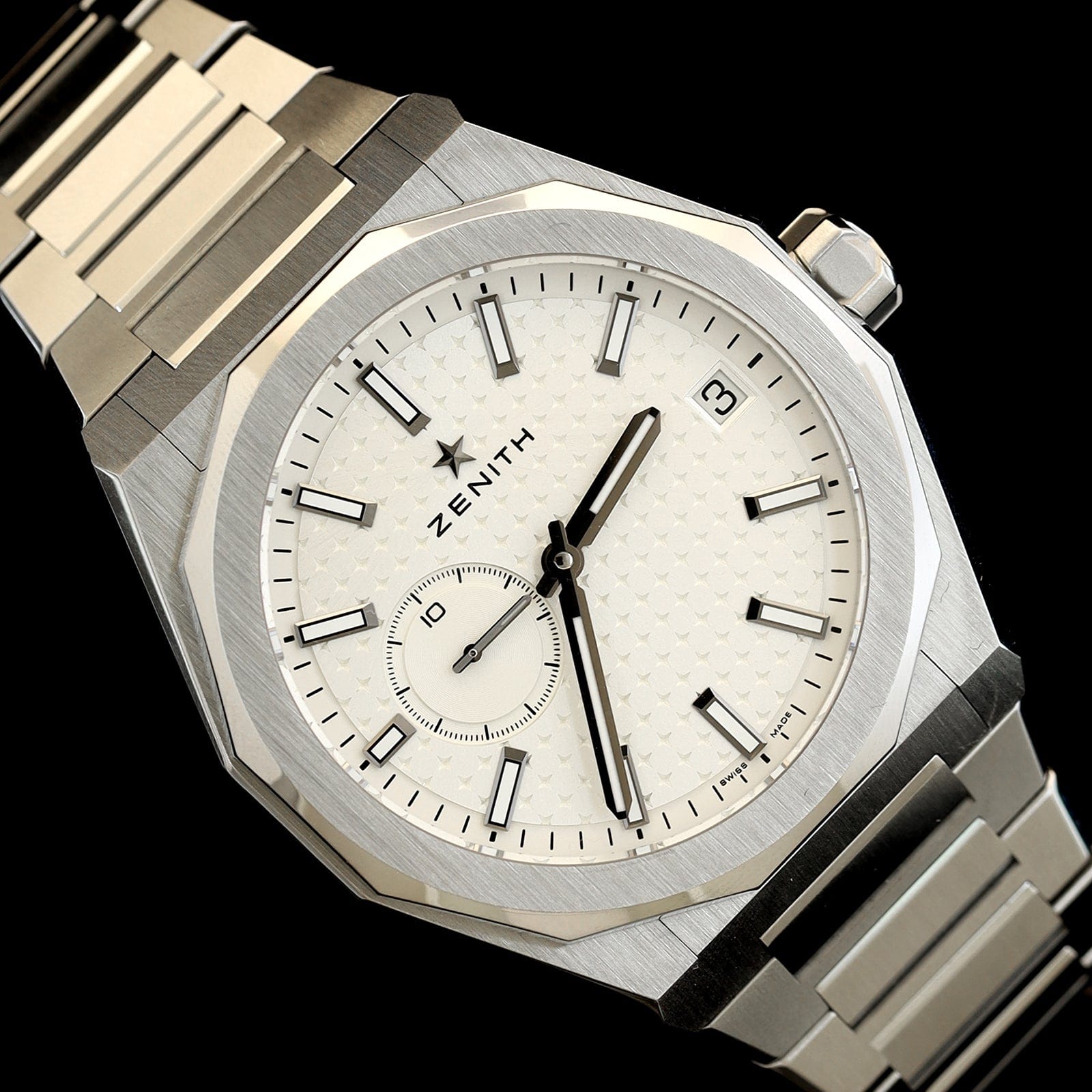 Stainless Steel Pre-Owned Zenith Defy Skyline Watch