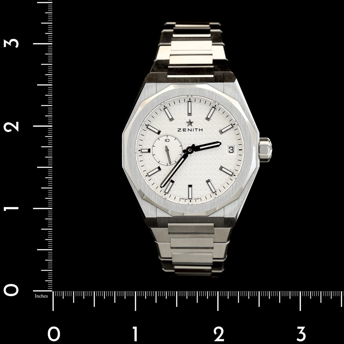 Stainless Steel Pre-Owned Zenith Defy Skyline Watch