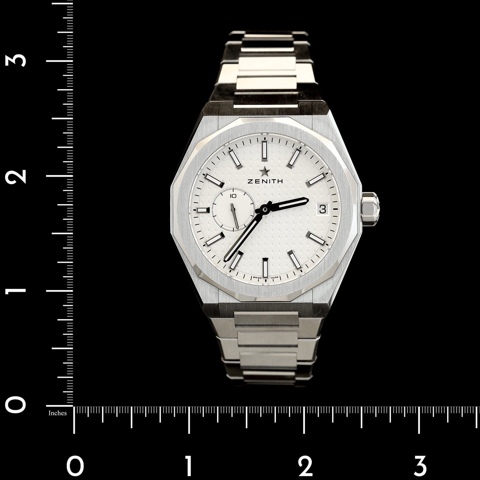 Stainless Steel Pre-Owned Zenith Defy Skyline Watch