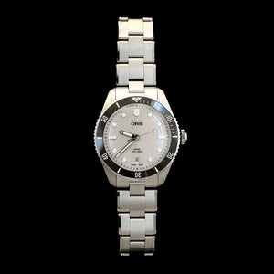 Stainless Steel Pre-Owned Oris Divers Date 39 Watch