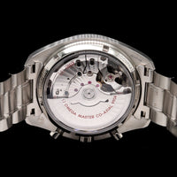 Stainless Steel Pre-Owned Omega Speedmaster Moonphase Watch