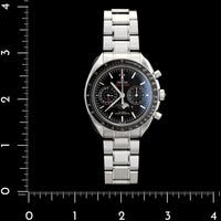 Stainless Steel Pre-Owned Omega Speedmaster Moonphase Watch