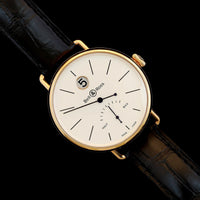 Vintage Rose Gold Pre-Owned Bell & Ross WWI Regulateur Estate Watch