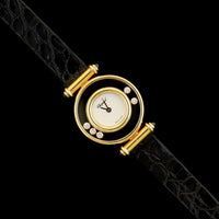Yellow Gold Pre-Owned Chopard Happy Hours Watch