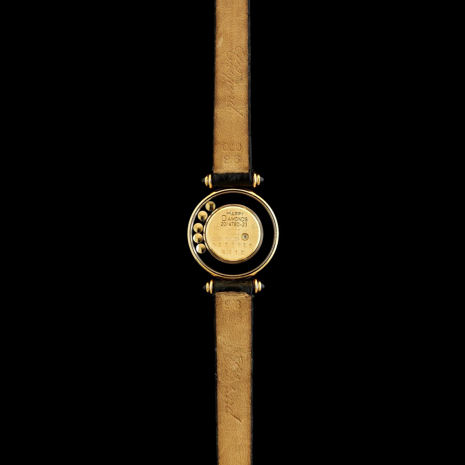 Yellow Gold Pre-Owned Chopard Happy Hours Watch
