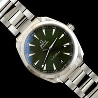 Stainless Steel Pre-Owned Omega Seamaster Aquaterra Watch