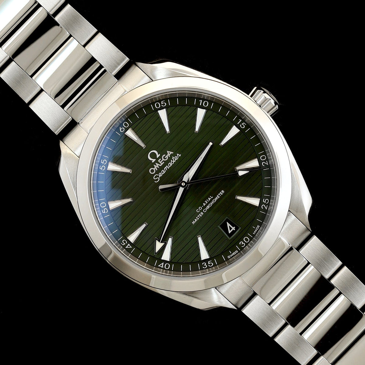 Stainless Steel Pre-Owned Omega Seamaster Aquaterra Watch