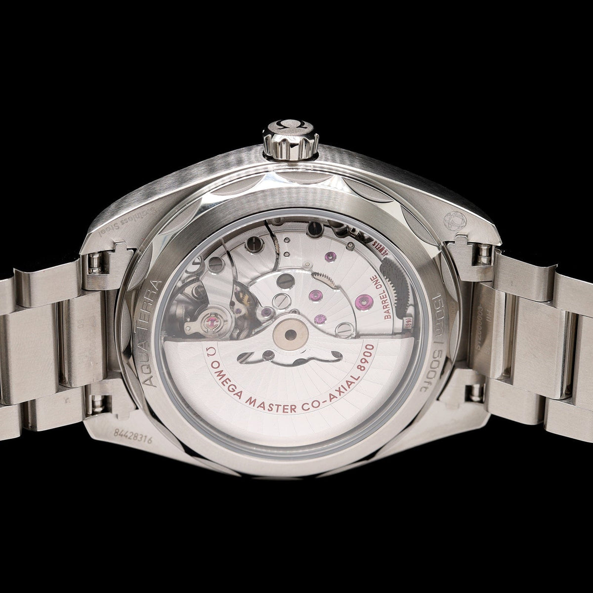 Stainless Steel Pre-Owned Omega Seamaster Aquaterra Watch
