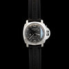 Stainless Steel Pre-Owned Panerai Luminor GMT 8-day Estate Watch