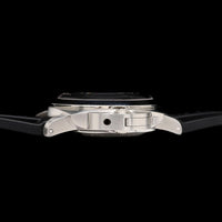 Stainless Steel Pre-Owned Panerai Luminor GMT 8-day Watch