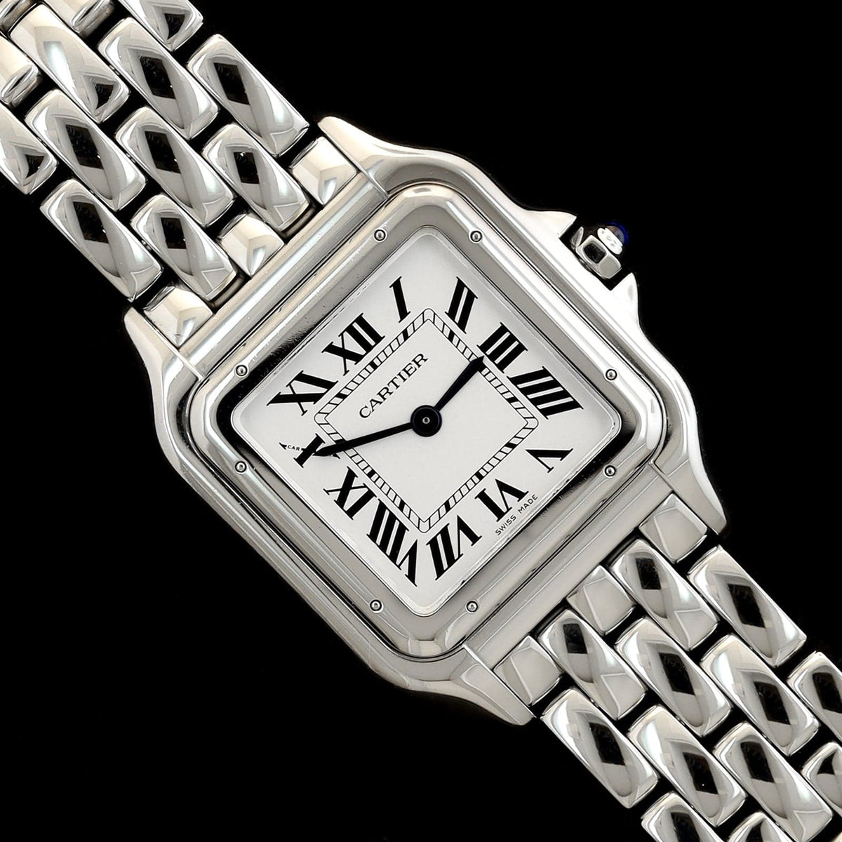 Stainless Steel Pre-Owned Cartier Panthere de Cartier Watch