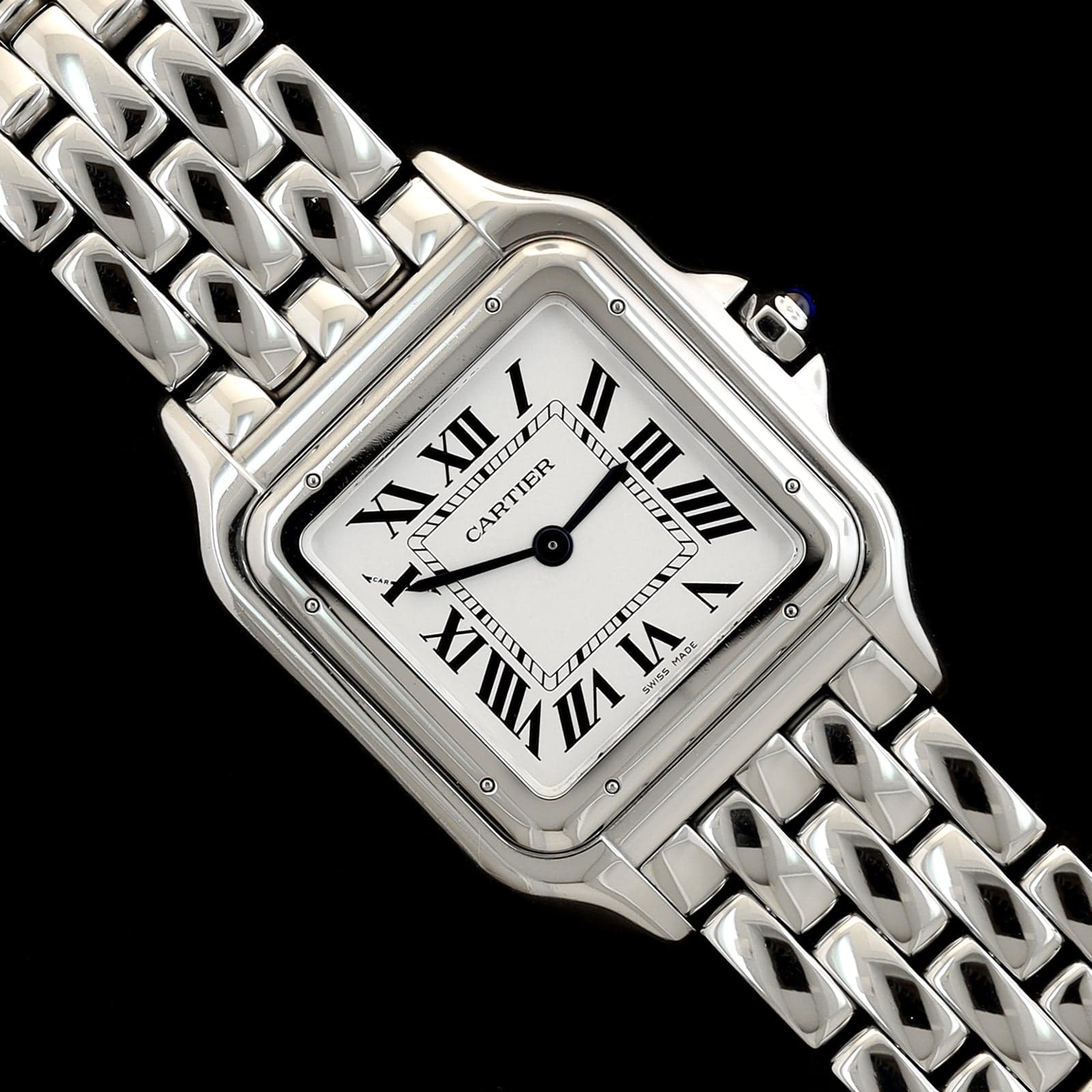 Stainless Steel Pre-Owned Cartier Panthere de Cartier Watch