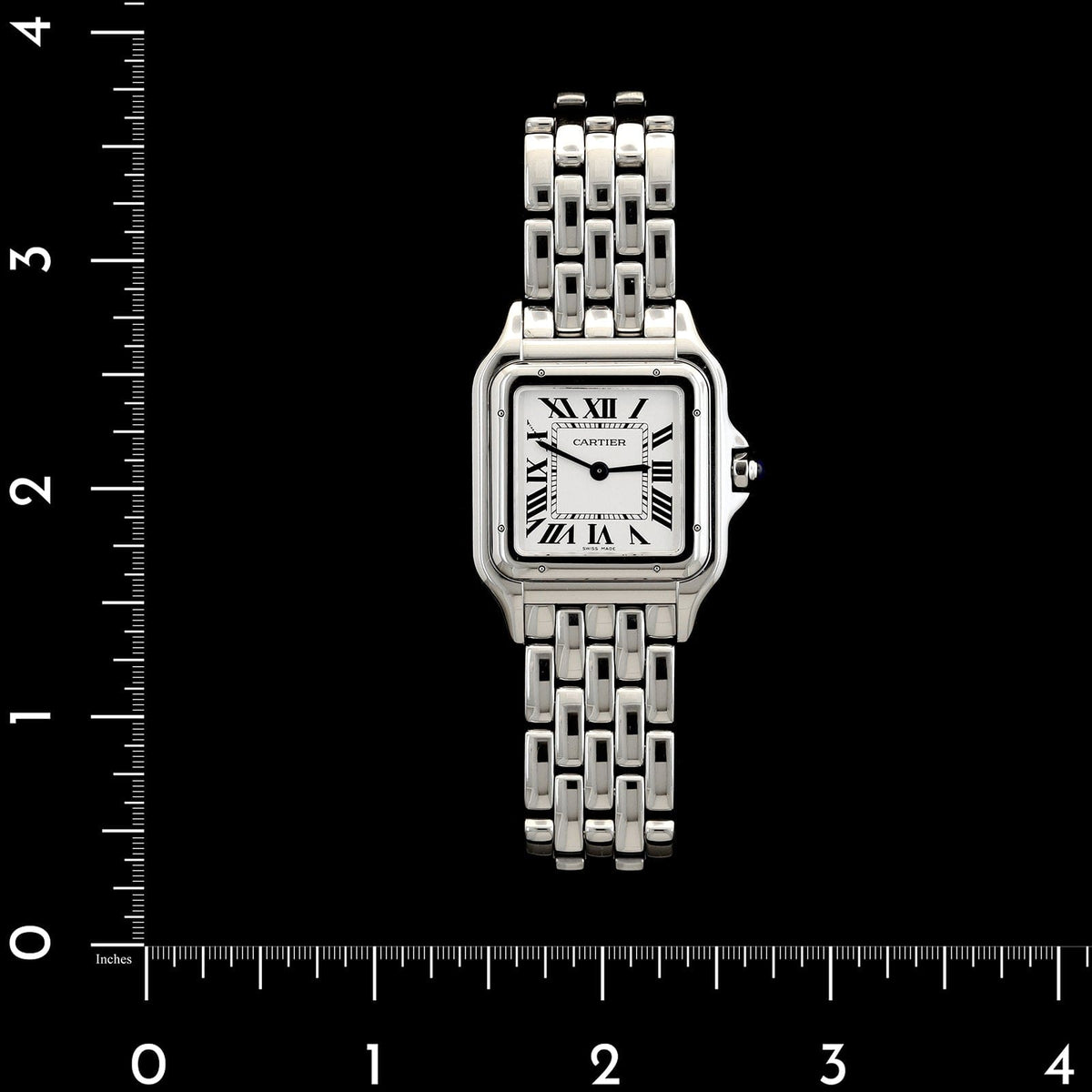 Stainless Steel Pre-Owned Cartier Panthere de Cartier Watch