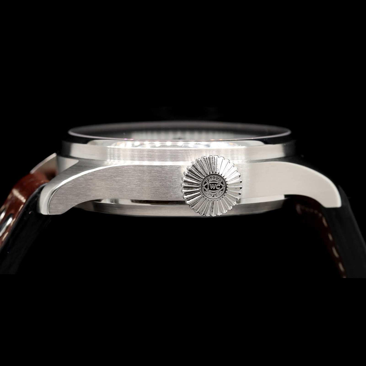 Stainless Steel Pre-Owned IWC Big Pilot 7-Day Watch