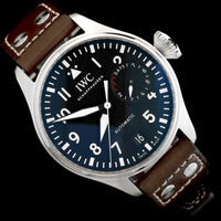 Stainless Steel Pre-Owned IWC Big Pilot 7-Day Watch