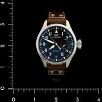 Stainless Steel Pre-Owned IWC Big Pilot 7-Day Watch