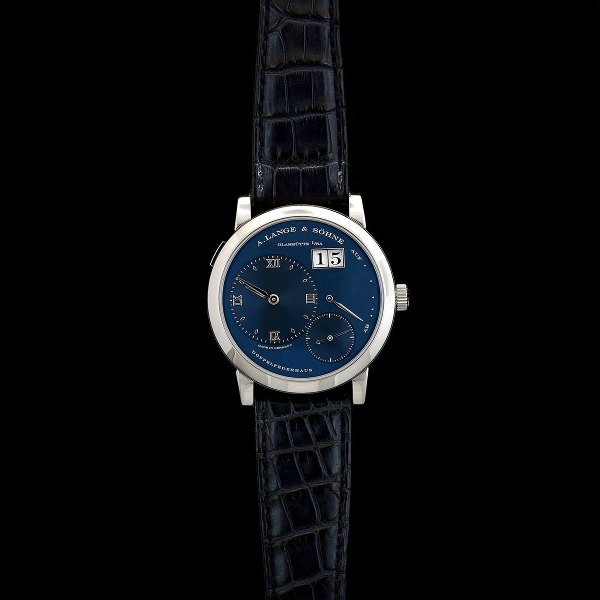 White Gold Pre-Owned  A. Lange & Sohne Lange 1 Watch