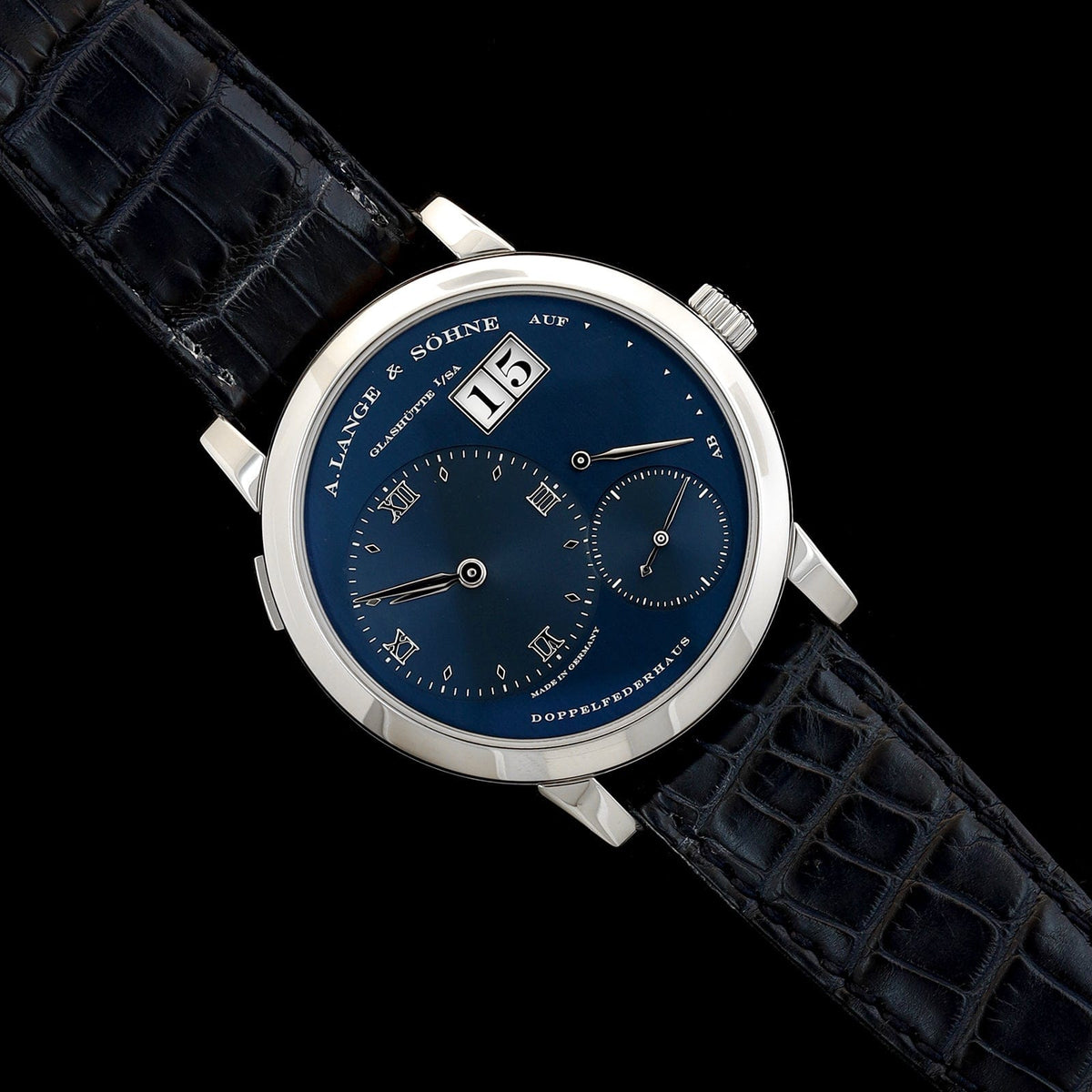 White Gold Pre-Owned  A. Lange & Sohne Lange 1 Watch