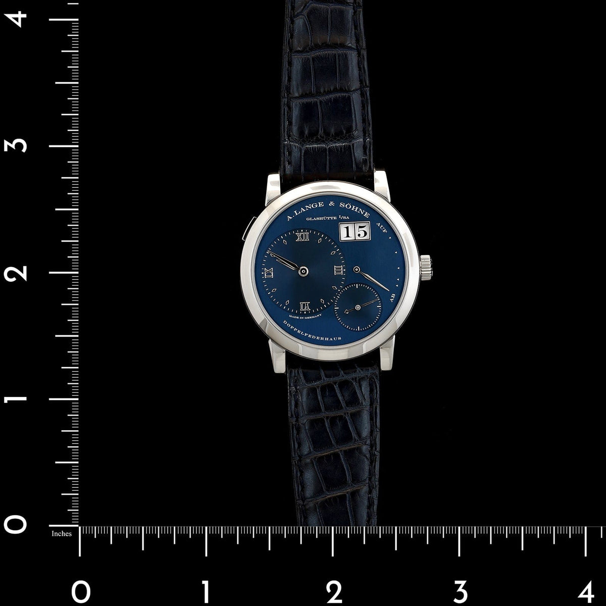 White Gold Pre-Owned  A. Lange & Sohne Lange 1 Watch