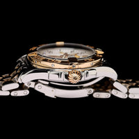 Stainless Steel and Yellow Gold Pre-Owned Breitling Estate Galactic Watch