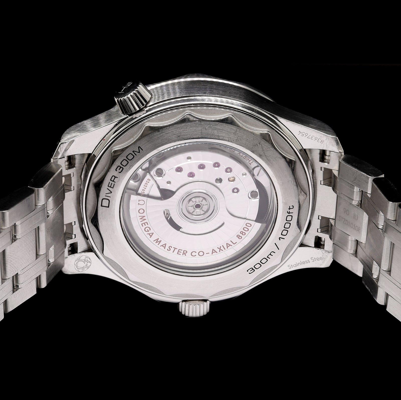 Stainless Steel Pre-Owned Omega Seamaster Diver 300M Estate Watch