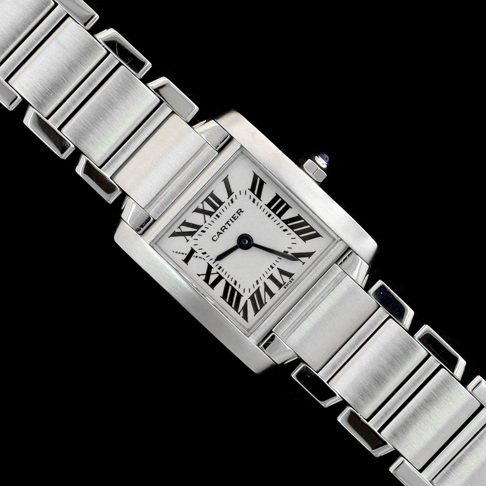 Stainless Steel Pre-Owned Cartier Tank Solo Estate Watch