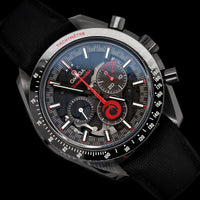 Ceramic Omega Pre-Owned Speedmaster Dark Side of the Moon, Alinghi Edition Estate Watch